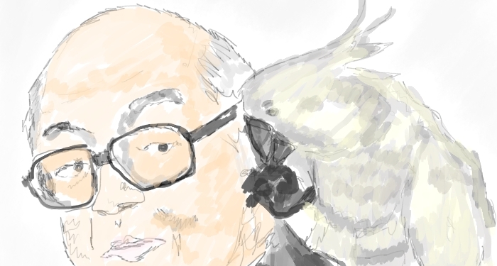 Friedrich Dürrenmatt hat einen Vogel und einen sehr eigenen Schreibstil