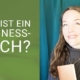 Text Was ist ein Business-buch, rechts Foto von Svenja Hirsch